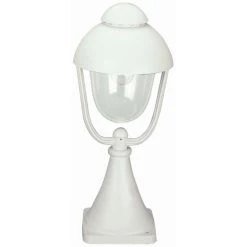 Albert Leuchten 515 Sockelleuchte Weiß, 1-flammig