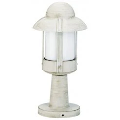 Albert Leuchten 530 Sockelleuchte Weiß, Gold, 1-flammig