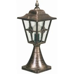 Albert Leuchten 532 Sockelleuchte Messing, Braun, 1-flammig