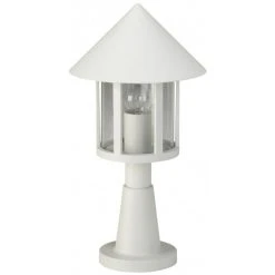 Albert Leuchten 539 Sockelleuchte Weiß, 1-flammig