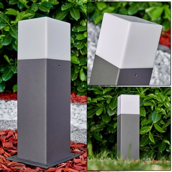 Hofstein Algier Sockelleuchte LED Anthrazit, 1-flammig 3 Hofstein Algier Sockelleuchte LED Anthrazit, 1-flammig