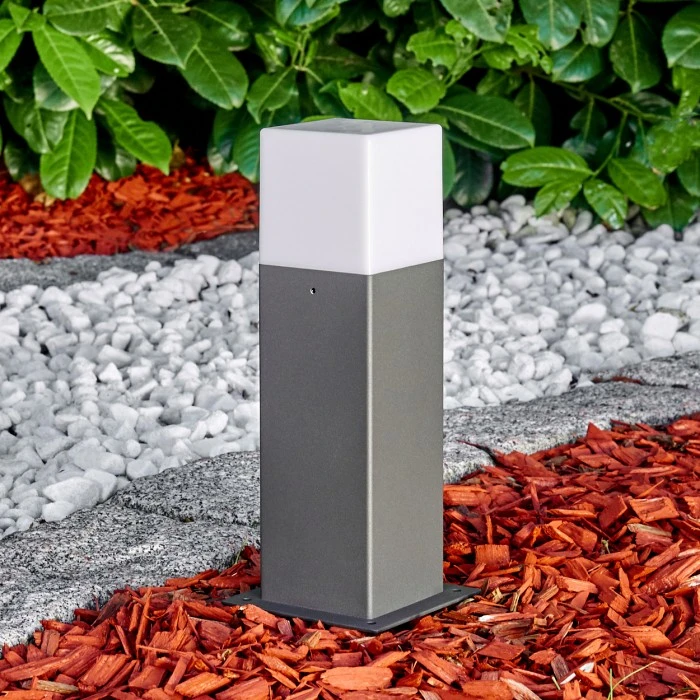 Hofstein Algier Sockelleuchte LED Anthrazit, 1-flammig 5 Hofstein Algier Sockelleuchte LED Anthrazit, 1-flammig – Bild 3