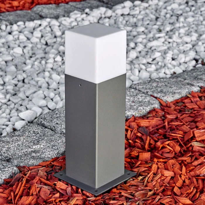 Hofstein Algier Sockelleuchte LED Anthrazit, 1-flammig 8 Hofstein Algier Sockelleuchte LED Anthrazit, 1-flammig – Bild 6