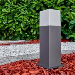 Hofstein Algier Sockelleuchte LED Anthrazit, 1-flammig 21 Hofstein Algier Sockelleuchte LED Anthrazit, 1-flammig -Günstiges Wegeleuchten Geschäft algier sockelleuchte h3301500 do1 8