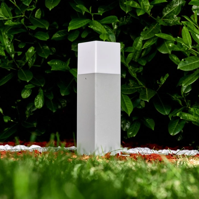 Hofstein Algier Sockelleuchte LED Grau, 1-flammig 7 Hofstein Algier Sockelleuchte LED Grau, 1-flammig – Bild 5