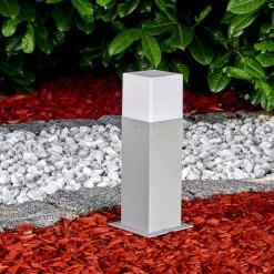 Hofstein Algier Sockelleuchte LED Grau, 1-flammig 17 Hofstein Algier Sockelleuchte LED Grau, 1-flammig -Günstiges Wegeleuchten Geschäft algier sockelleuchte h3301524 do1 5