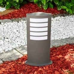 Hofstein Alslev Außenleuchte Anthrazit, 1-flammig 17 Hofstein Alslev Außenleuchte Anthrazit, 1-flammig -Günstiges Wegeleuchten Geschäft alslev aussenleuchte h3291900 do1 5