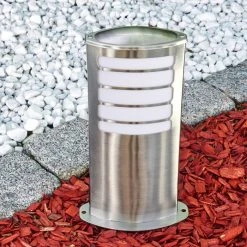 Hofstein Alslev Außenleuchte Edelstahl, 1-flammig -Günstiges Wegeleuchten Geschäft alslev aussenleuchte h3291924 do1 7