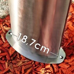 Hofstein Alslev Wegeleuchte Edelstahl, 1-flammig -Günstiges Wegeleuchten Geschäft alslev wegeleuchte h3291948 do1 10