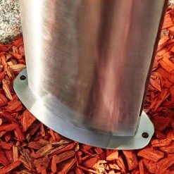 Hofstein Alslev Wegeleuchte Edelstahl, 1-flammig -Günstiges Wegeleuchten Geschäft alslev wegeleuchte h3291948 do1 9