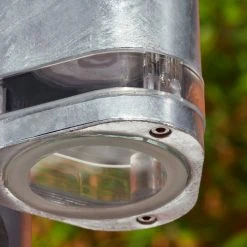 Hofstein Amyton Wegeleuchte Edelstahl, Transparent, Klar, Verzinkt, 1-flammig -Günstiges Wegeleuchten Geschäft amyton wegeleuchte h3607152 2