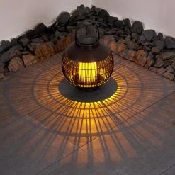 Hofstein Aosta Solarleuchte LED Braun, 1-flammig -Günstiges Wegeleuchten Geschäft aosta solarleuchte h3328453 5