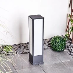 Hofstein Apidou Wegeleuchte LED Anthrazit, 1-flammig -Günstiges Wegeleuchten Geschäft apidou wegeleuchte h3439029 9