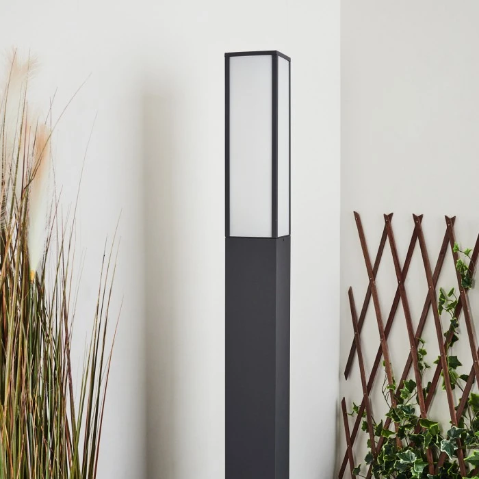 Hofstein Apidou Wegeleuchte LED Anthrazit, 1-flammig 16 Hofstein Apidou Wegeleuchte LED Anthrazit, 1-flammig – Bild 14