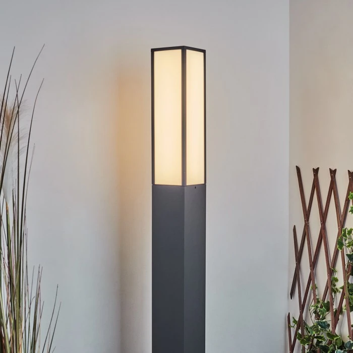 Hofstein Apidou Wegeleuchte LED Anthrazit, 1-flammig 17 Hofstein Apidou Wegeleuchte LED Anthrazit, 1-flammig – Bild 15