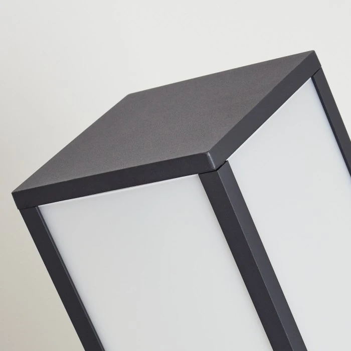 Hofstein Apidou Wegeleuchte LED Anthrazit, 1-flammig 5 Hofstein Apidou Wegeleuchte LED Anthrazit, 1-flammig – Bild 3