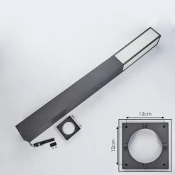 Hofstein Apidou Wegeleuchte LED Anthrazit, 1-flammig 23 Hofstein Apidou Wegeleuchte LED Anthrazit, 1-flammig -Günstiges Wegeleuchten Geschäft apidou wegeleuchte h3456491 4