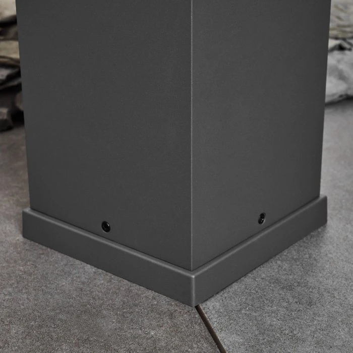 Hofstein Apidou Wegeleuchte LED Anthrazit, 1-flammig 8 Hofstein Apidou Wegeleuchte LED Anthrazit, 1-flammig – Bild 6