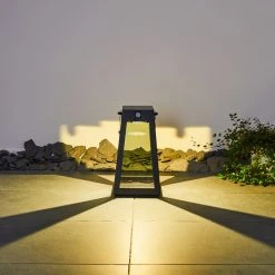 Hofstein Arnhem Solarleuchte LED Schwarz, 1-flammig -Günstiges Wegeleuchten Geschäft arnhem solarleuchte h3331989 13