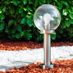 Hofstein Außensockelleuchte Cordova Edelstahl, 1-flammig -Günstiges Wegeleuchten Geschäft aussensockelleuchte cordova h3006047 6