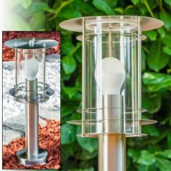 Hofstein Außensockelleuchte Valdez Edelstahl, 1-flammig 24 Hofstein Außensockelleuchte Valdez Edelstahl, 1-flammig -Günstiges Wegeleuchten Geschäft aussensockelleuchte valdez h3006023 8