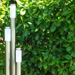 Hofstein Außenwegeleuchte Trones Edelstahl, 3-flammig -Günstiges Wegeleuchten Geschäft aussenwegeleuchte trones h3007037 4