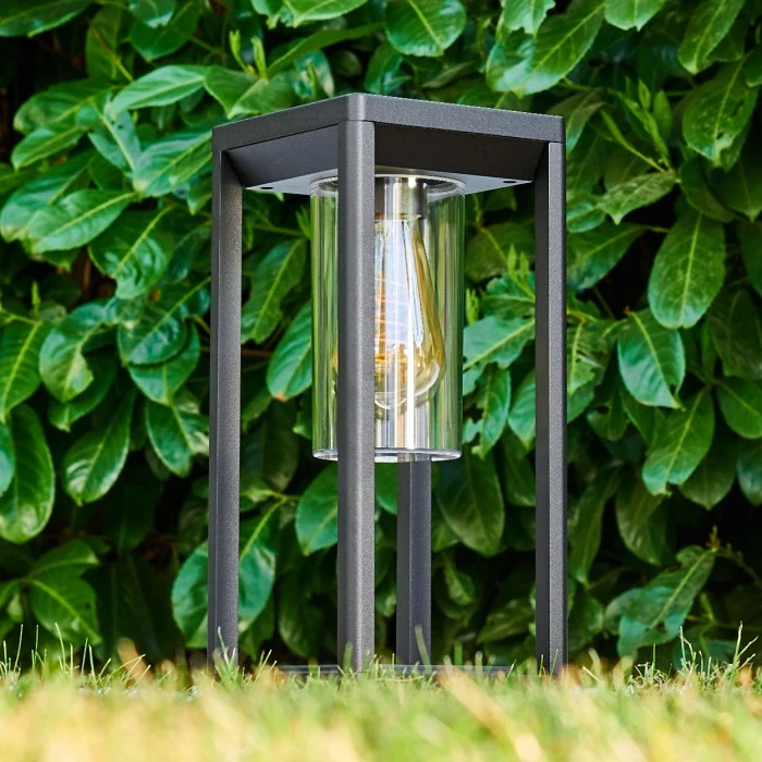 Hofstein Baoshan Sockelleuchte Schwarz, 1-flammig 7 Hofstein Baoshan Sockelleuchte Schwarz, 1-flammig – Bild 5