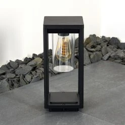 Hofstein Baoshan Sockelleuchte Schwarz, 1-flammig -Günstiges Wegeleuchten Geschäft baoshan sockelleuchte h3330197 11