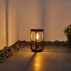 Hofstein Baoshan Sockelleuchte Schwarz, 1-flammig -Günstiges Wegeleuchten Geschäft baoshan sockelleuchte h3330197 7