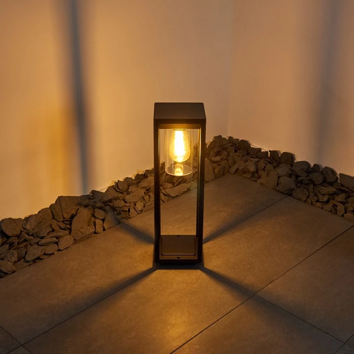 Hofstein Baoshan Sockelleuchte Schwarz, 1-flammig 16 Hofstein Baoshan Sockelleuchte Schwarz, 1-flammig – Bild 14