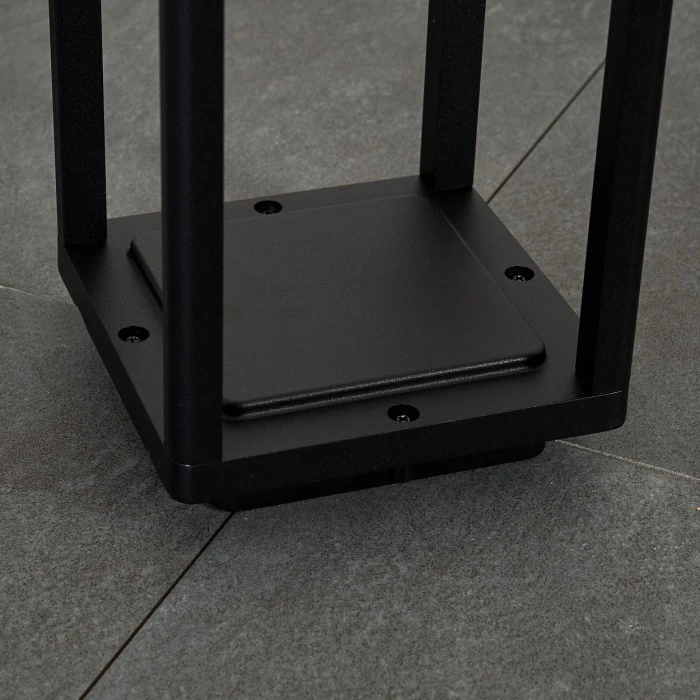 Hofstein Baoshan Sockelleuchte Schwarz, 1-flammig 19 Hofstein Baoshan Sockelleuchte Schwarz, 1-flammig – Bild 17