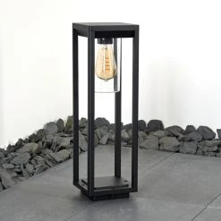 Hofstein Baoshan Sockelleuchte Schwarz, 1-flammig 27 Hofstein Baoshan Sockelleuchte Schwarz, 1-flammig -Günstiges Wegeleuchten Geschäft baoshan sockelleuchte h3330210 5