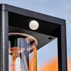 Hofstein Baoshan Wegeleuchte Schwarz, 1-flammig, Bewegungsmelder -Günstiges Wegeleuchten Geschäft baoshan wegeleuchte h3451618 2