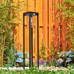 Hofstein Baoshan Wegeleuchte Schwarz, 1-flammig, Bewegungsmelder -Günstiges Wegeleuchten Geschäft baoshan wegeleuchte h3451618 6