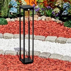 Hofstein Baoshan Wegeleuchte Schwarz, 1-flammig, Bewegungsmelder -Günstiges Wegeleuchten Geschäft baoshan wegeleuchte h3451618 9