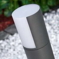 Hofstein Baulund Wegeleuchte LED Anthrazit, 1-flammig -Günstiges Wegeleuchten Geschäft baulund wegeleuchte h3333204 3