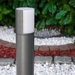 Hofstein Baulund Wegeleuchte LED Anthrazit, 1-flammig -Günstiges Wegeleuchten Geschäft baulund wegeleuchte h3333204 4