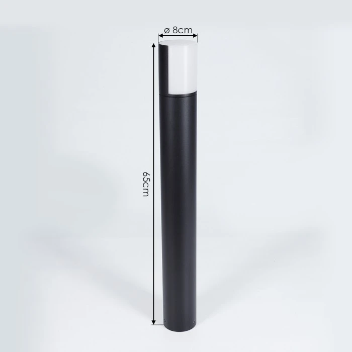 Hofstein Baulund Wegeleuchte LED Schwarz, 1-flammig 6 Hofstein Baulund Wegeleuchte LED Schwarz, 1-flammig – Bild 4