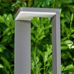 Hofstein Borga Wegeleuchte LED Anthrazit, 1-flammig -Günstiges Wegeleuchten Geschäft borga wegeleuchte h3301456 do1 5