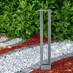 Hofstein Borga Wegeleuchte LED Anthrazit, 1-flammig -Günstiges Wegeleuchten Geschäft borga wegeleuchte h3301456 do1 6