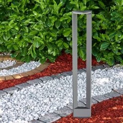 Hofstein Borga Wegeleuchte LED Anthrazit, 1-flammig -Günstiges Wegeleuchten Geschäft borga wegeleuchte h3301456 do1 8