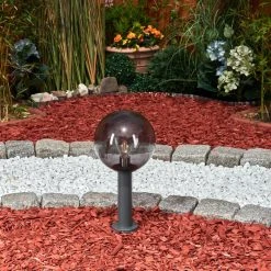 Hofstein Bostarenga Sockelleuchte Anthrazit, 1-flammig -Günstiges Wegeleuchten Geschäft bostarenga sockelleuchte h3600641 8