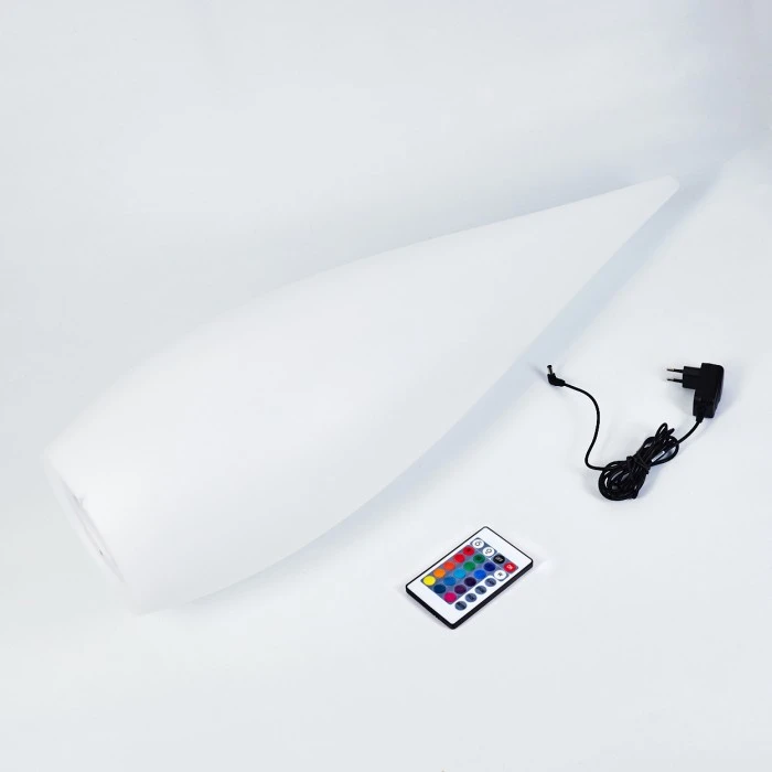 Hofstein Bouilli Außenstehleuchte LED Weiß, 1-flammig, Fernbedienung, Farbwechsler 7 Hofstein Bouilli Außenstehleuchte LED Weiß, 1-flammig, Fernbedienung, Farbwechsler – Bild 5