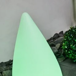 Hofstein Bouilli Außenstehleuchte LED Weiß, 1-flammig, Fernbedienung, Farbwechsler -Günstiges Wegeleuchten Geschäft bouilli aussenstehleuchte h3446201 5