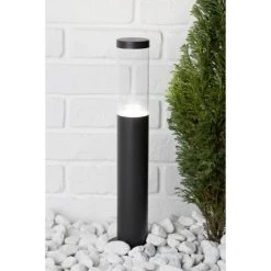 Brilliant Leuchten Bergen Sockelleuchte LED Anthrazit, 1-flammig -Günstiges Wegeleuchten Geschäft brilliant leuchten bergen sockelleuchte g40084 63 3