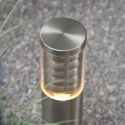 Brilliant Leuchten Yorgos Wegeleuchte Silber, 1-flammig -Günstiges Wegeleuchten Geschäft brilliant leuchten yorgos wegeleuchte 96439 82 12