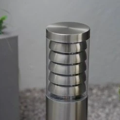 Brilliant Leuchten Yorgos Wegeleuchte Silber, 1-flammig -Günstiges Wegeleuchten Geschäft brilliant leuchten yorgos wegeleuchte 96439 82 4