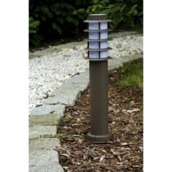 Brilliant Leuchten Brilliant Malo Außensockelleuchte Grün, Braun, 1-flammig -Günstiges Wegeleuchten Geschäft brilliant malo aussensockelleuchte 46884 55 do1 3