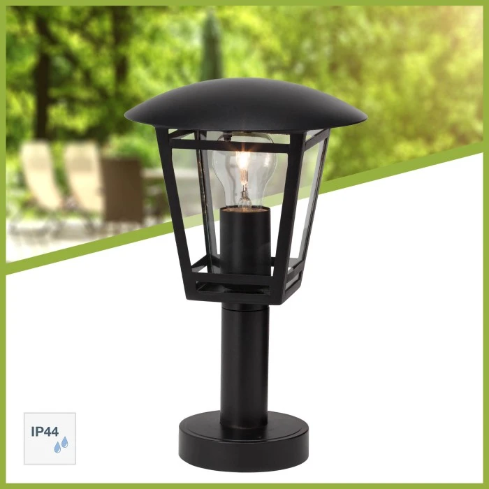 Brilliant Leuchten Brilliant Riley Sockelleuchte Schwarz, 1-flammig 3 Brilliant Leuchten Brilliant Riley Sockelleuchte Schwarz, 1-flammig