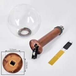 Hofstein Bubodefo Sockelleuchte Braun, Holzoptik, 1-flammig 16 Hofstein Bubodefo Sockelleuchte Braun, Holzoptik, 1-flammig -Günstiges Wegeleuchten Geschäft bubodefo sockelleuchte h3600597 4